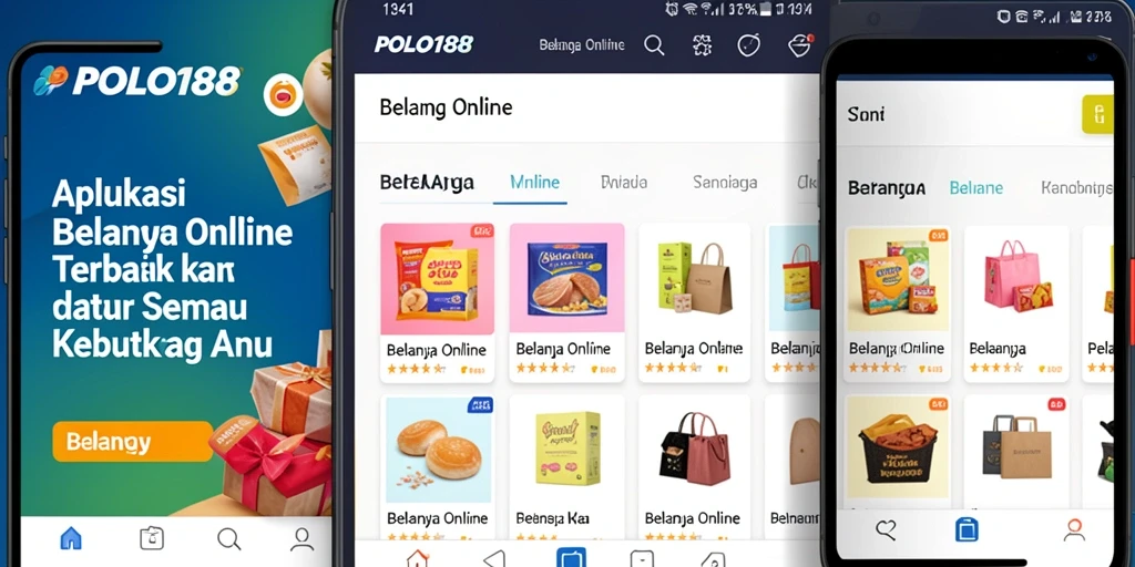 Tampilan antarmuka aplikasi POLO188 yang modern dan mudah digunakan.