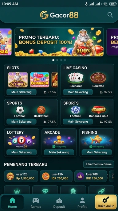 Tampilan link alternatif gacor88